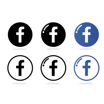 Logo facebook rond