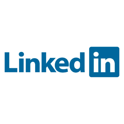 Logo linkedin bleu