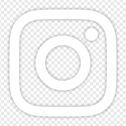 Logo instagram png blanc