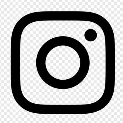 Logo instagram noir png
