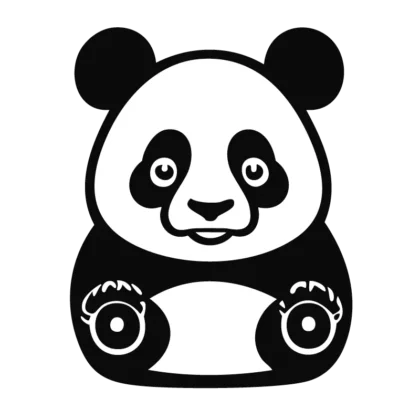 panda icon svg