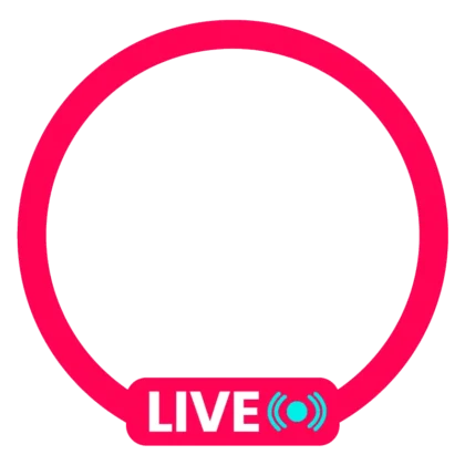 TikTok live logo vector