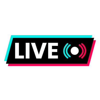 TikTok logo live