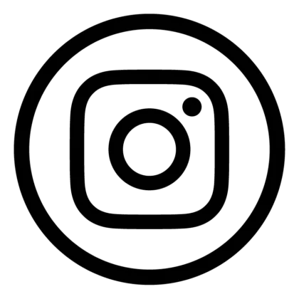 logo noir et blanc instagram