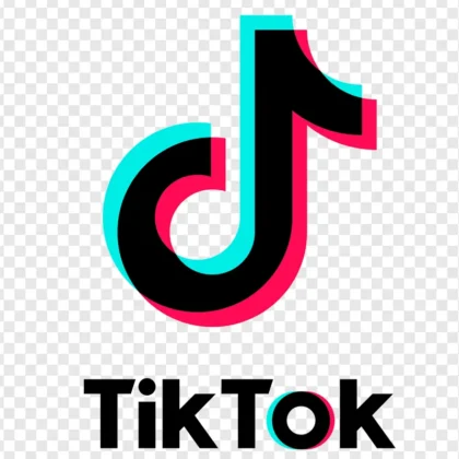 Logo TikTok fond transparent