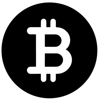 Bitcoin icon SVG