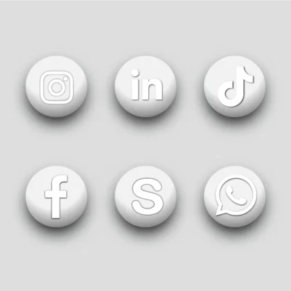 Free logos reseaux sociaux