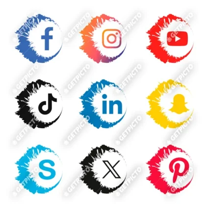 Logos réseau sociaux