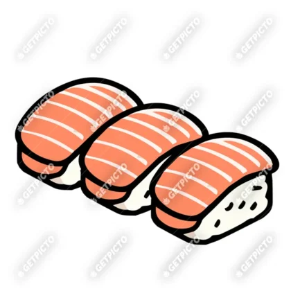 Sushis pictos