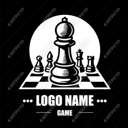Chess game logo
