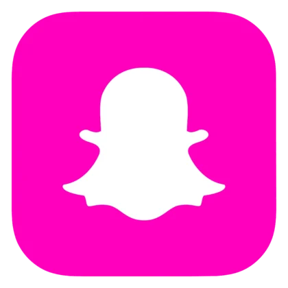 Logo Snapchat rose