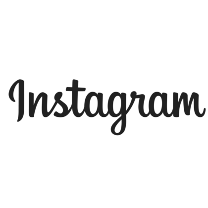 Logo Instagram texte