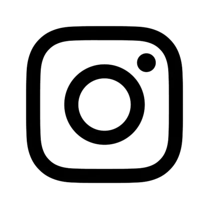 Instagram logo noir icone