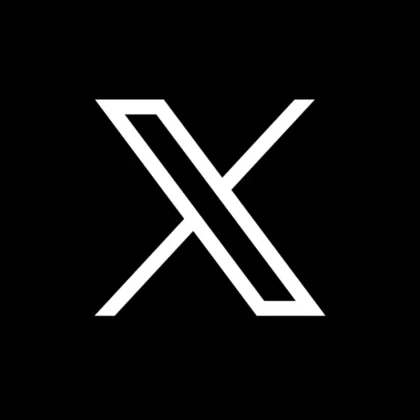 x logo Twitter PNG